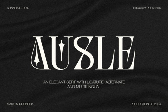 Ausle: The Elegant Serif Font for Modern Design