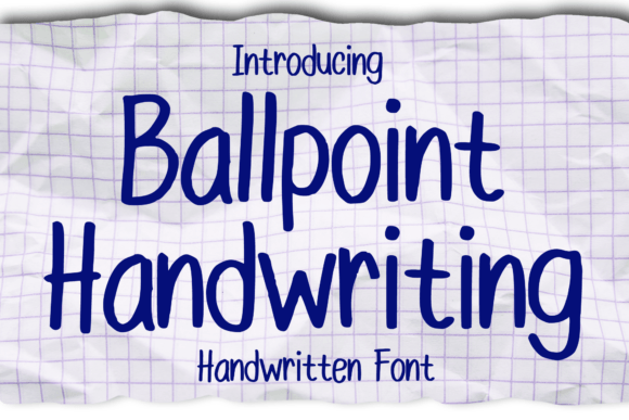 Ballpoint Handwriting: Elevate Your Everyday Designs