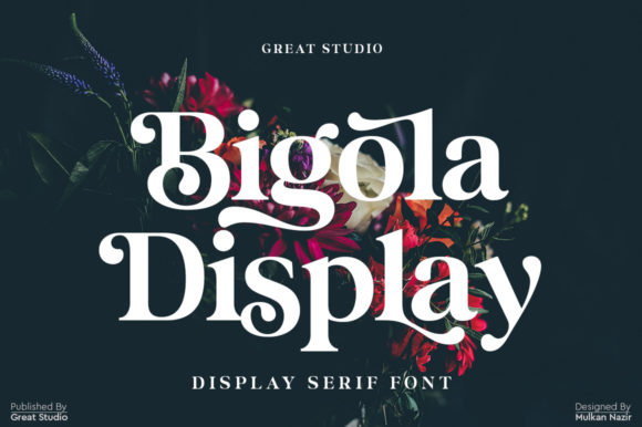 Bigola: A Bold, Trendy Display Font for Modern Designs