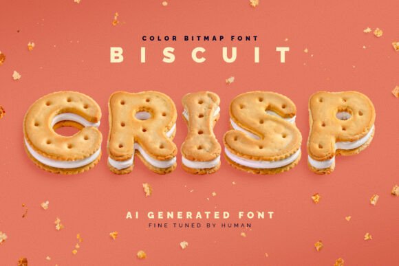 Biscuit Crisp: A Crunchy, Tasty Display Font