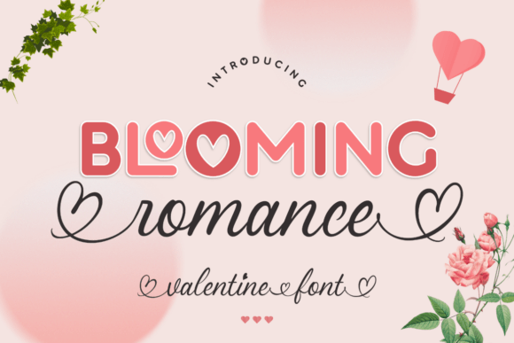 Blooming Romance Duo: Your Ultimate Valentine's Font