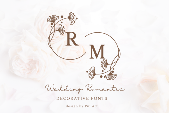 Elegant Typography: The Wedding Romantic Typeface