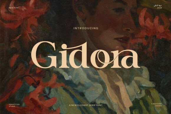 Gidora: A Modern Serif Font for Luxury Design