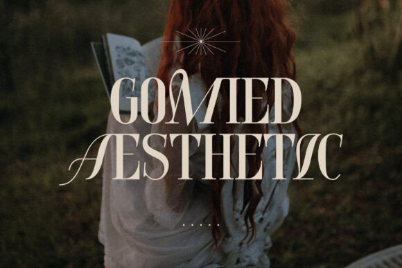 Gomied Aesthetic: A Serif Font for Elegant, Modern Design