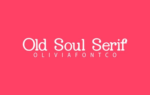 Old Soul Serif: A Typeface with Timeless Elegance