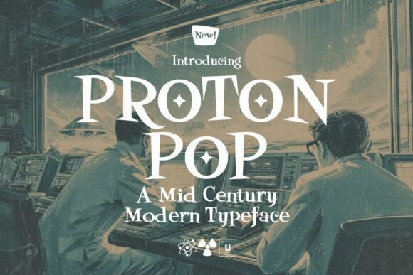 Proton Pop: A Retro-Futuristic Font for Modern Designs