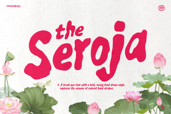 Seroja: A Bold Handwritten Font for Authentic Design