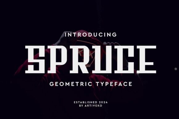 Spruce: A Bold Slab Serif Font for Strong Designs